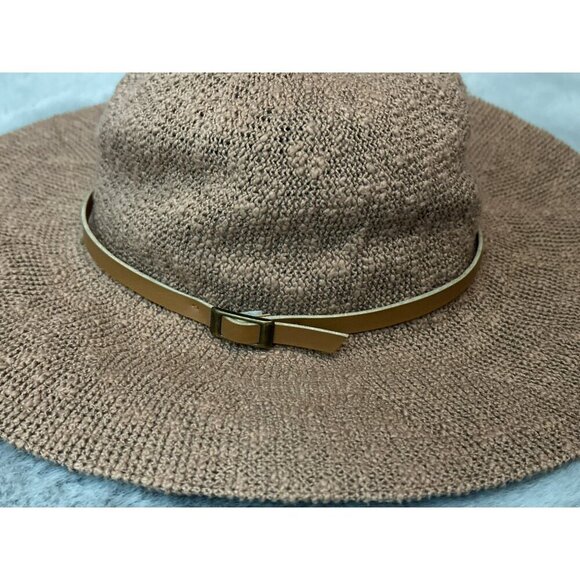 I.N.C. International Concepts Wide Brim Floppy Bucket Tan Belted Hat NWOT - Picture 12 of 12